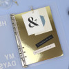 Usage example - PAPERIAN Color cardstock cover paper 6-ring A5 size refill set
