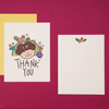 Thank you for my girl - Ardium Thank you color postcard