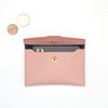 loiloi PU coated cow leather card pocket case