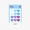 Wave - Wanna This Heart large deco sticker set of 3 sheets