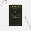 Sherlock holmes - Bookfriends World literature small spiral bound grid notepad