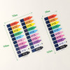 Size - Wanna This Stationery store removable sticker 01-06