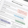 Usage example - ICONIC Index sticky memo point bookmark set