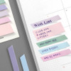 Usage example - ICONIC Index sticky memo point bookmark set