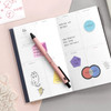 Usage example - ICONIC Tiny sticky memo bookmark notepad set