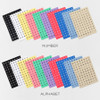 20 sheets of 2NUL Drawing Alphabet and Number sticker set