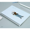 Puppy - DESIGN GOMGOM My You Common days wire-bound lined notebook