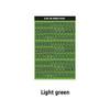 Light Green - Wanna This Blackline Number sticker