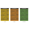 Number Set - Wanna This Blackline Alphabet And Number Sticker Set