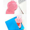 Jam studio Stand up cute animal message card with envelope