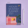 Serenade - Ardium 2021 dated monthly planner scheduler
