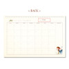 Back - Indigo 2021 Anne story monthly desk calendar