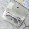 Milky - Play obje Sunny neon clear PVC glasses pouch