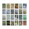 Pack of 96 sticker - NACOO Monet 2 Mini Label Sticker Pack