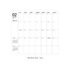 Monthly plan -Ardium 2021 Simple handy dated weekly planner scheduler