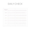 Daily check - Indigo 2022 Prism B6 Dated Weekly Diary Planner