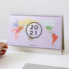 GMZ 2021 World wide monthly desk calendar scheduler