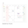 Monthly plan - PLEPLE 2021 My story dated weekly planner scheduler