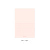 Half Lined - Bookfriends Colored A6 memo writing pads
