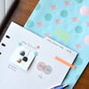 Usage example - Play Obje Twinkle 6-ring translucent sticker sheet set