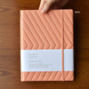 Peach - Play Obje Classy A5 6-ring slim metal binder planner book