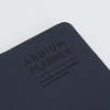 Synthetic leather hardcover - Ardium 2021 Simple large dated monthly planner scheduler