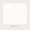 Weekly plan - Paperian 2021 Edit small dated weekly planner