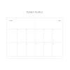Yearly plan 2 - Dash And Dot Moon special dateless weekly diary planner