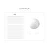 Outro Moon - Dash And Dot Moon special dateless weekly diary planner