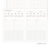 Quarterly plan - Indigo 2021 Official small dated monthly planner scheduler