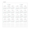 Calendar - MINIBUS 2021 Zoo pocket basic dated weekly diary scheduler