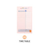 05 Time table - ICONIC Merry memo checklist planner notepads