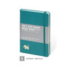 05 Elephant - Mint Blue - MINIBUS 2021 Zoo basic dated daily diary scheduler