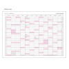 Yearly plan - MINIBUS 2021 Zoo basic dated daily diary scheduler