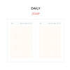 Daily plan - GMZ Brilliant dateless daily planner scheduler