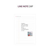 Lined note - Second Mansion But today dateless weekly planner ver7