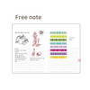 Free note - ICIEL 2021 of the day large dated weekly diary planner