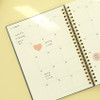 Monthly plan - PAPERIAN Standard A5 dateless monthly diary planner