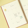 Monthly plan - PAPERIAN Standard B5 dateless weekly diary planner