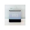 Sky - N.IVY 2021 Mini memo standing monthly desk calendar