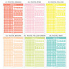 Color - Wanna This Pastel Korean Alphabet sticker