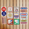 Set of 16 Sheets - UNIVERSAL CONDITION Decorative message sticker set