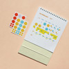 Comes with circle stickers - After The Rain 2021 My schedule keeper monthly desk calendar