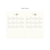 Yearly plan - 2021 Making memory B6 dated weekly planner