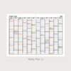 Yearly plan - PAPERIAN 2021 Color plan dated weekly diary planner