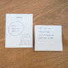Sticky note - N.IVY Today is small red clipboard holder with a notepad