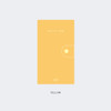 Yellow - GMZ 2021 Daily log button dated weekly diary planner
