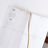 Ribbon bookmark - GMZ 2021 Daily log button dated weekly diary planner