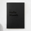 Eedendesign 2021 Hello month A5 dated monthly planner