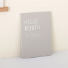 Eedendesign Hello month B5 dateless monthly planner